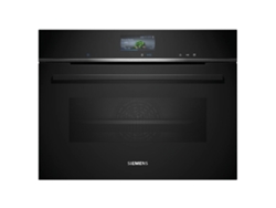 Horno Compacto SIEMENS CS736G1B1 (47 L - 59,4 cm - Hidrolítico - Negro)