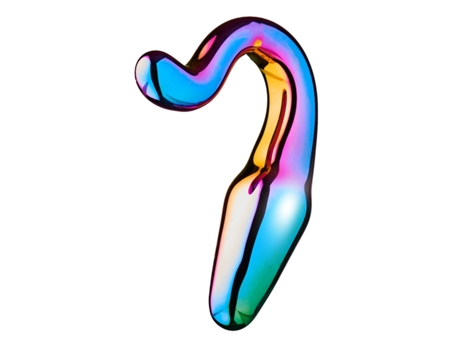 Plug Anal DREAM TOYS Glamour Glass (Multicolor - Ø 2,4 cm)