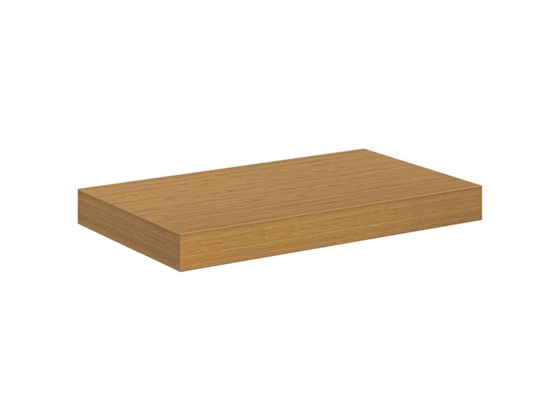 Estante de pared beige de madera procesada MAISON EXCLUSIVE (40x23,5x4 cm)