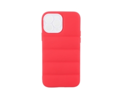 Capa Traseira Protetora Para Iphone 13 Pro Max Design Puffy 3d Anti-impacto Tpu Leve