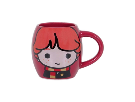 Taza KARACTERMANIA Harry Potter Ron Chibi Oval Rojo