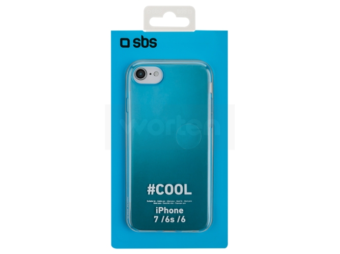 Carcasa iPhone 6, 6s, 7, 8 SBS Cool Azul