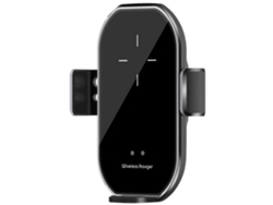 Cargador Sem Sensor Infravermelho Inteligente Navegação YIZHOOD Negro