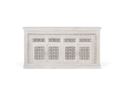 APARADOR - VAJILLERO Blanco.GINER Y COLOMER 100x40x190