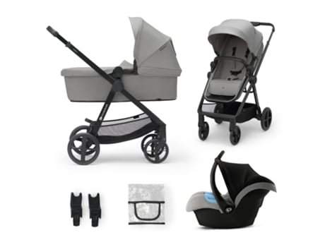 Carrito de Bebé KINDERKRAFT NEWLY Moonlight Grey (Multifuncional - 3 en 1)
