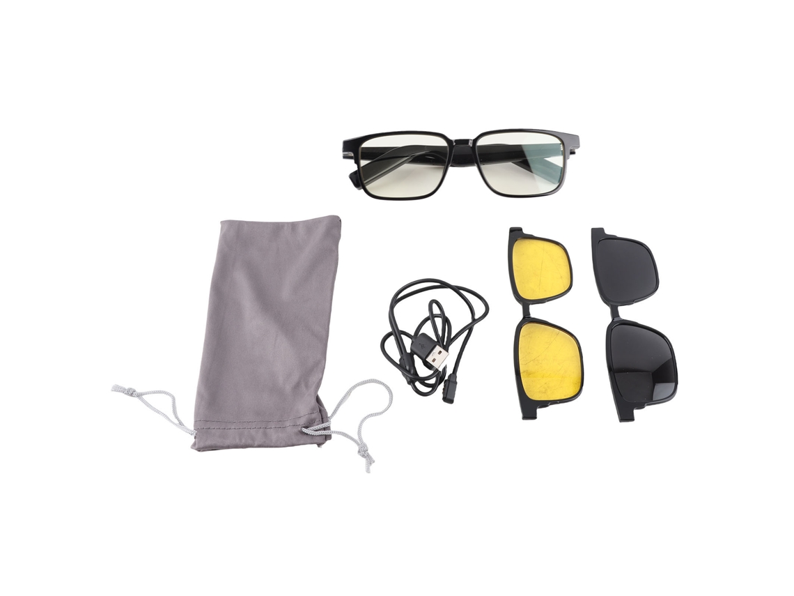 Lentes Inteligentes Inalámbricos Bluetooth Con Audio Abierto, Resistentes Al Agua, Polarizados Y Con Visión Nocturna