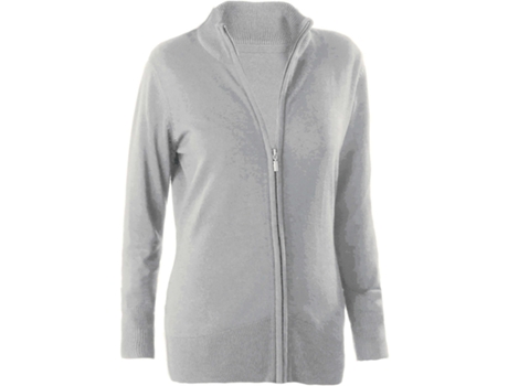 Cárdigan Con Cremallera Para Mujer Kariban (XS)