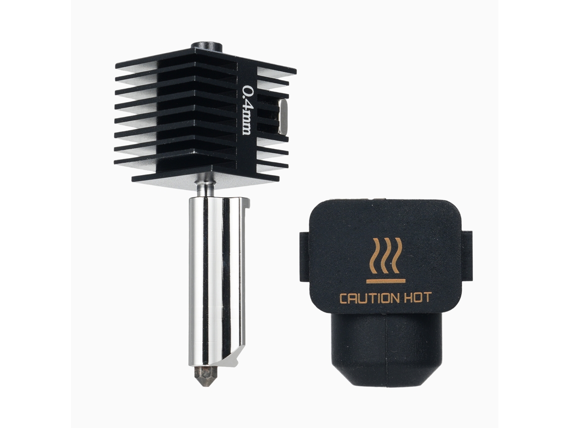 Kit De Boquilla Caliente Para Impresora 3d Lab A1/a1mini Boquilla 0.6mm Acero Templado Con Capa De Silicona