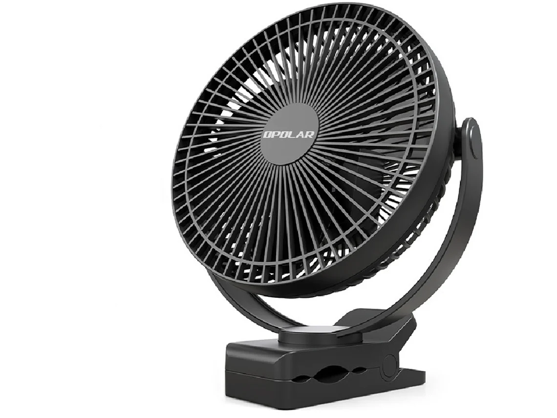 Ventilador de mesa USB recargable