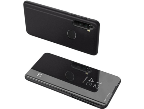 Carcasa Xiaomi Redmi Note 8T LMOBILE Clear View Negro