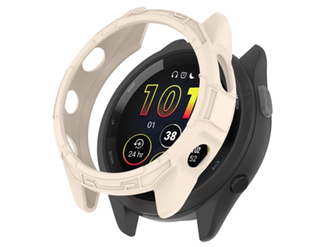 Funda protectora para reloj Garmin Forerunner 265S Armor Hollow (color Starlight)