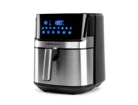 Freidora de Aire ORBEGOZO FDR67 Digital (5.5 L - Inox)