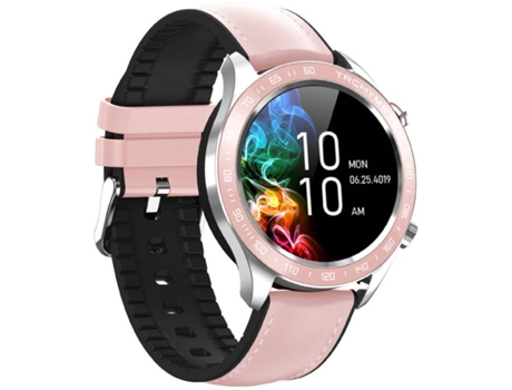 Smartwatch ENZON para Android Ios con monitor de medición de frecuencia cardíaca Monitor de sueño - Rosa