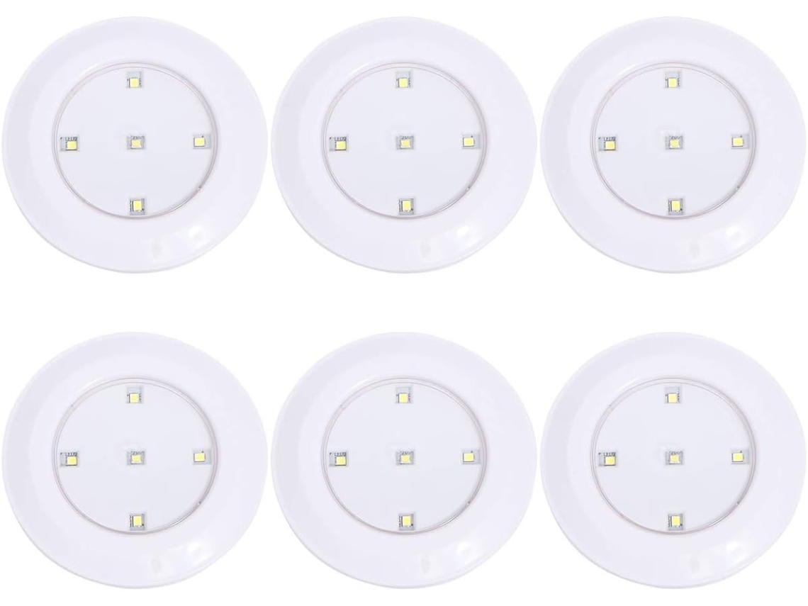 Juego De 6 Luces Nocturnas Led Para Dormitorio