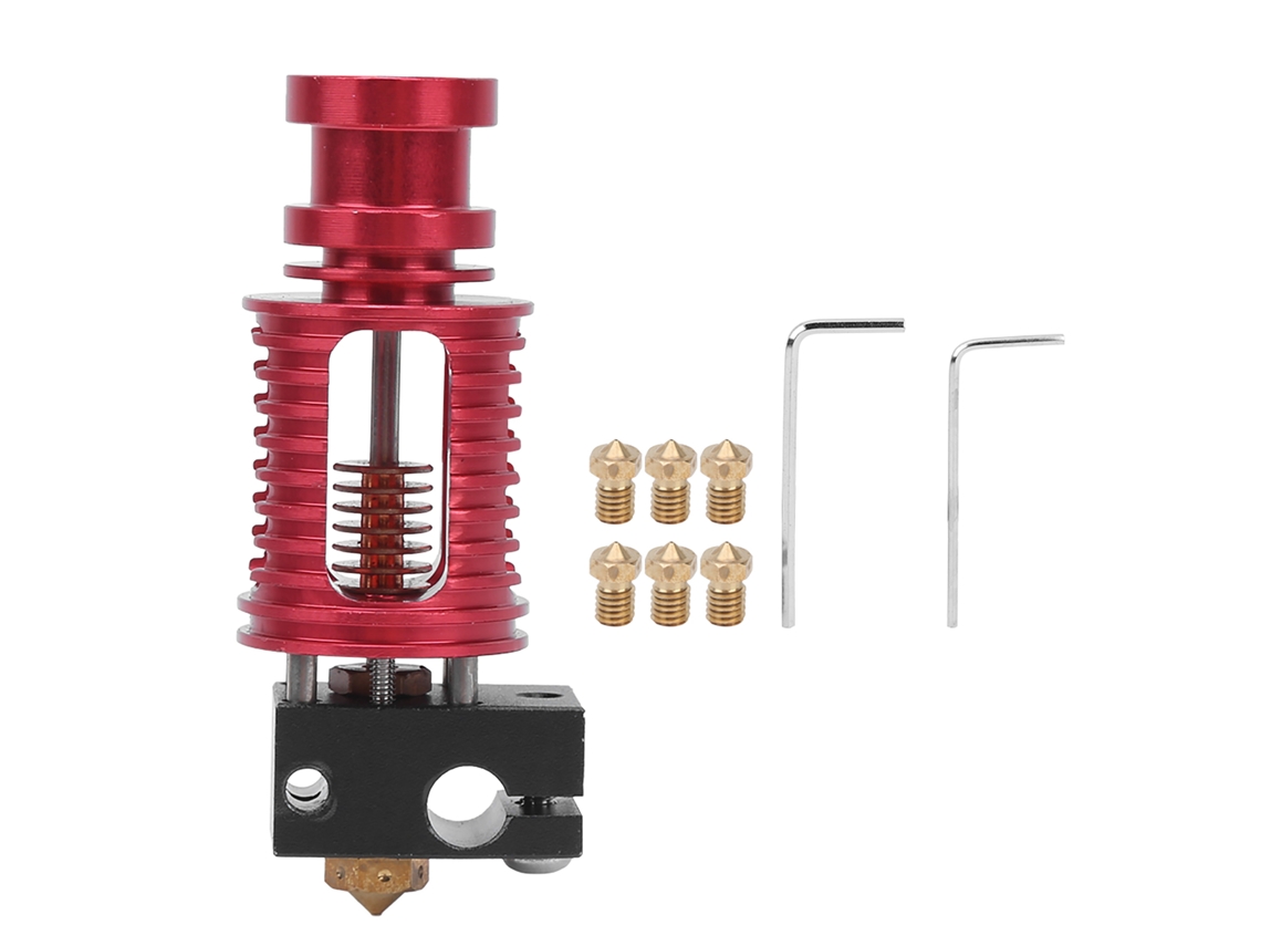 Kit De Actualización De Extrusor De Metal Para Impresora 3d De 1,75/0,4 Mm
