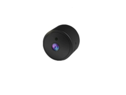 Mini cámara inalámbrica Yizhood, portátil, con visión nocturna y detección de movimiento para exteriores (negra)