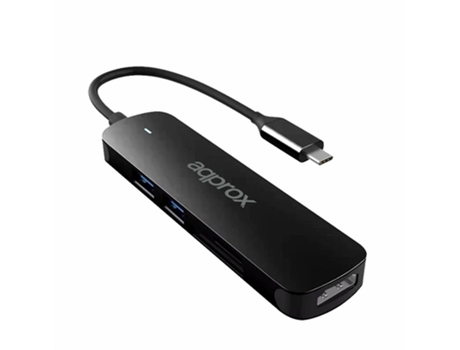 Hub APPROX! Appc45 (USB - 5 Puertas)