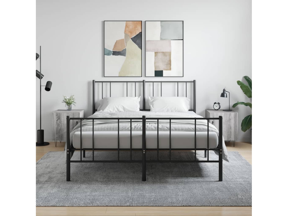 Mesitas de Noche 2Pzs 40X40X50 Cm Madera Procesada Gris Sonoma