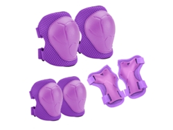 Kit de protección infantil 6 en 1, Talla: S, Morado