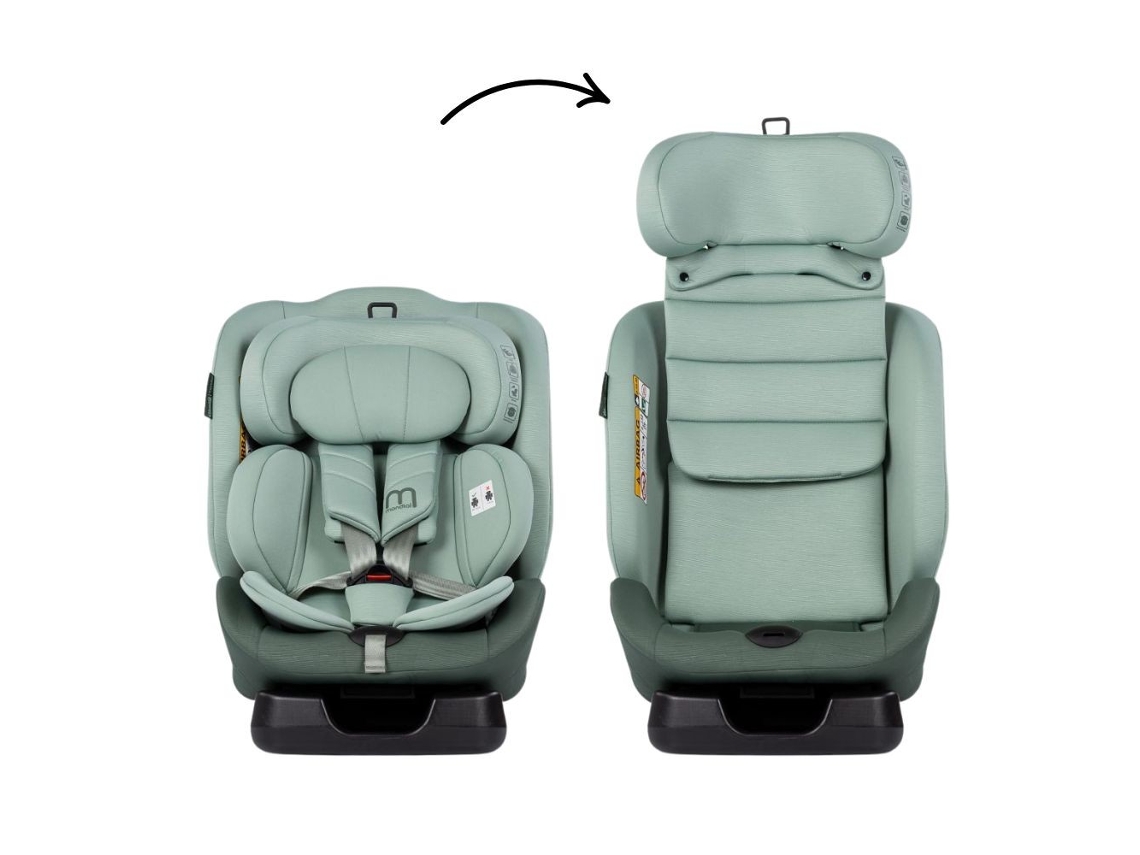 Silla De Auto Mondial  I-size 40-150 Cm De Chipolino - Matcha
