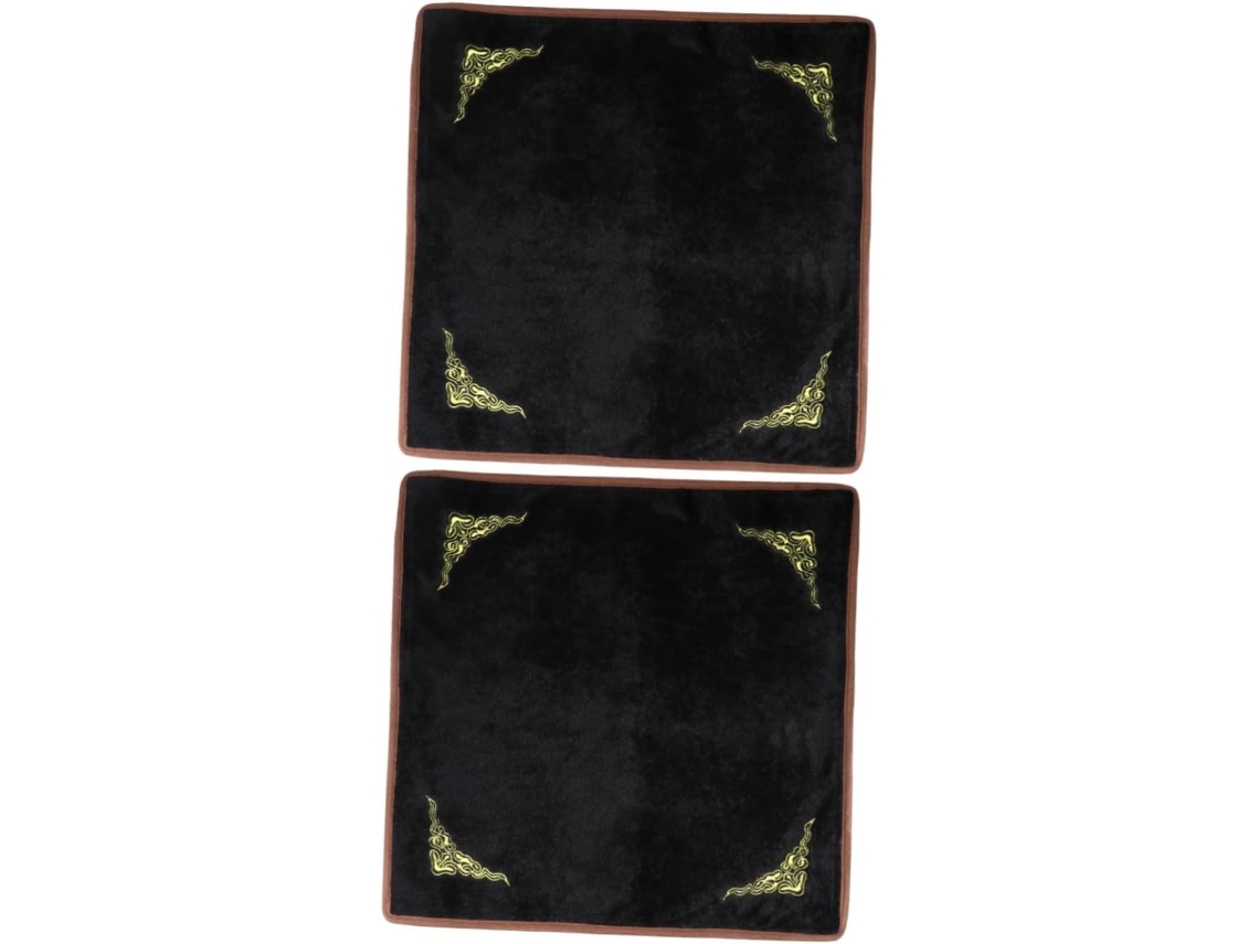 Nuobesty Juego De 2 Cojines De Felpa Para Guardar Joyas (anillos Y Pendientes)