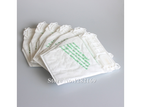 6 bolsas de polvo para aspiradora y 1 filtro Hepa compatible con Vorwerk Vk135 136 Delotor Vk369, piezas del filtro de aspiradora, accesorios