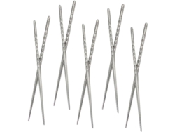 Juego De 20 Platos De Acero Inoxidable Antiescaldaduras Para Uso Doméstico Y En Restaurantes, Insípidos.