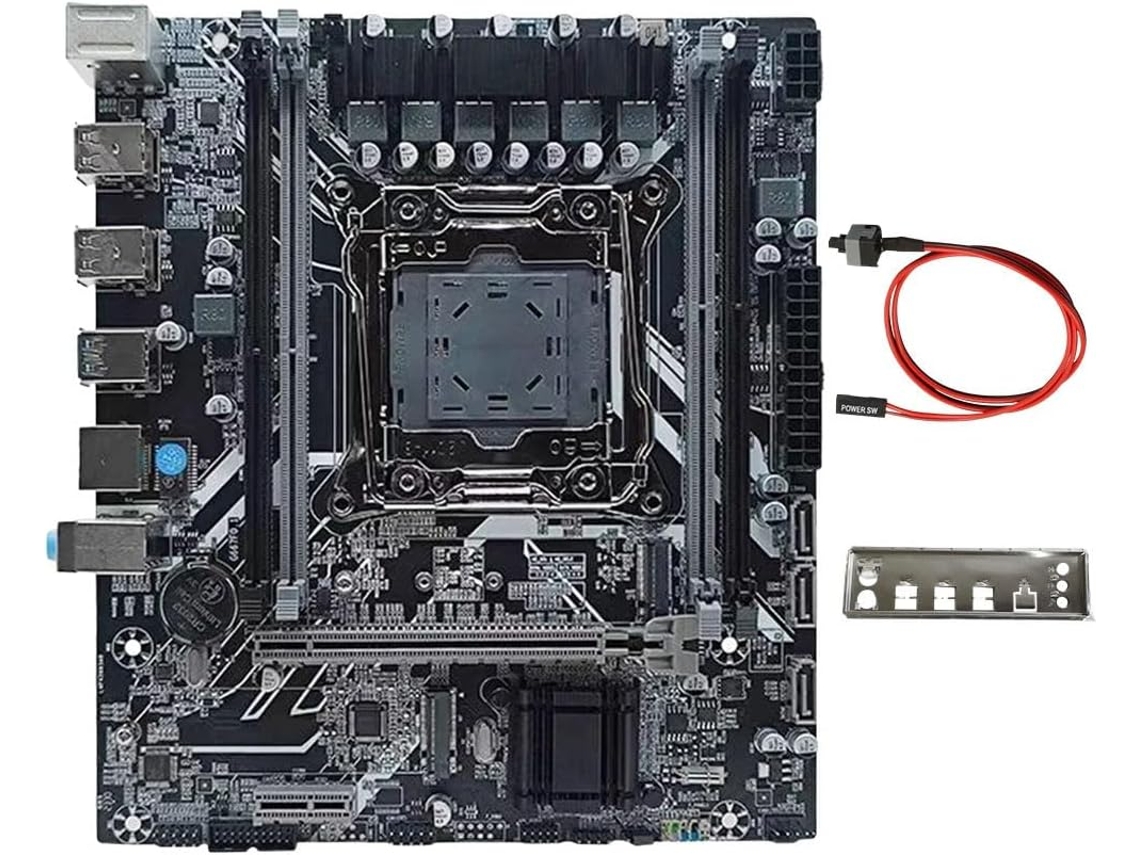Placa Base X99h667 Con Soporte Para Memoria Ddr4, Chipset H81 B85, Lga 2011-3, Gigabit Ethernet