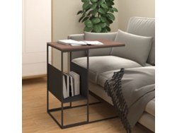Mesa auxiliar  Mesa auxiliar  Mesa auxiliar 55x36x59,5 cm, derivados de madera, color negro, Wsd484615 Lovely Home