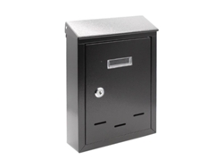 Buzon Metal Exterior Negro Pw178