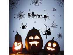Pegatinas De Arañas Para Decoración De Halloween Para Dormitorios, Aulas Y Habitaciones Infantiles Qla