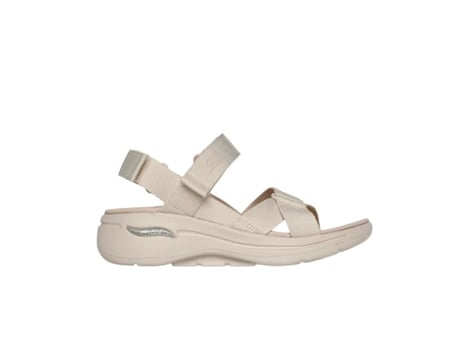 Sandalias de Mujer SKECHERS Go Walk Arch SINTETICO Beige (36)