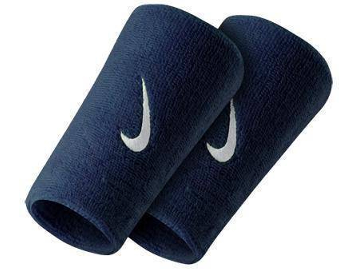 Muñequera Elástica NIKE swoosh doublewide (TU - Azul)