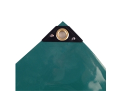 Lona impermeable de PVC 650 g/m² 6x8 m con protección UV y ojales de latón Boni Shop