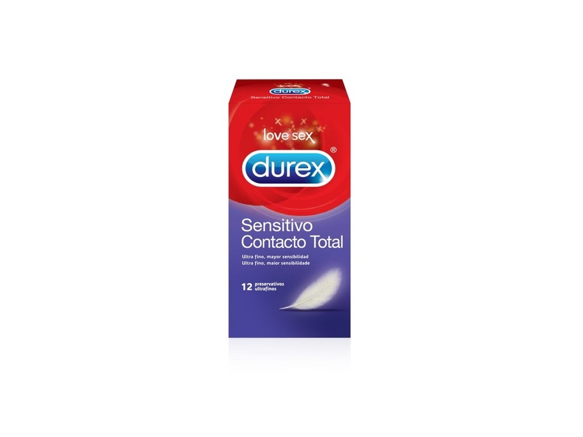 Preservativos DUREX Sensitivo Contacto Total x12
