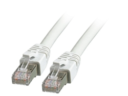 Cable de red Efb Elektronik K5528gr.3 gris de 3 m Cat8. 1 S/ftp (s Stp)