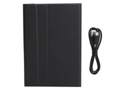 Teclado Bluetooth Ultrafino Con Panel Táctil Y Funda Protectora Desmontable Para Samsung Galaxy Tab A7 T500/t505, Color Negro.