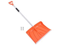 Pala para nieve de gran capacidad con mango en forma de D