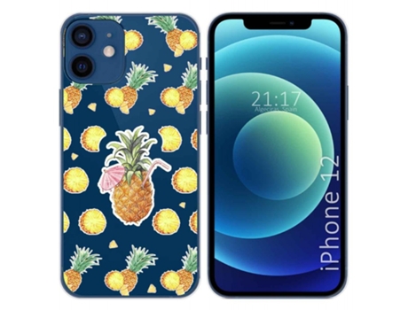 Carcasa iPhone 12 / 12 Pro (6.1) TUMUNDOSMARTPHONE Dibujos Transparente Multicolor