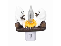 Lámpara Led Con Efecto De Llama Parpadeante Y Fuego Fantasma Para Decoración Del Hogar, Enchufe Estadounidense, 110 V.