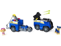 Coche de Juguete PAW PATROL Chase Vehículo Doble (Edad Mínima: 8)
