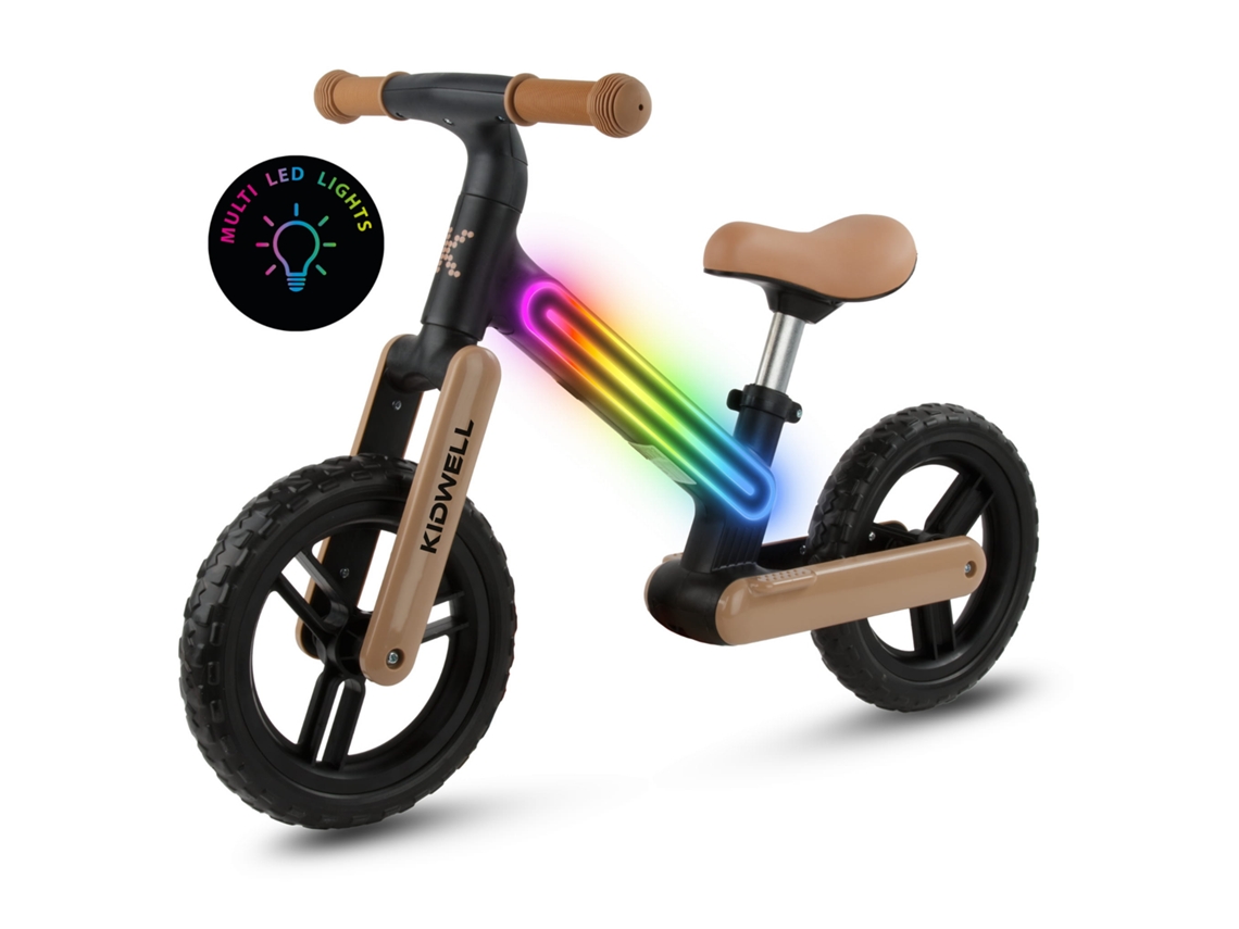 Bicicleta de equilibrio Kidwell Suno negra/beige
