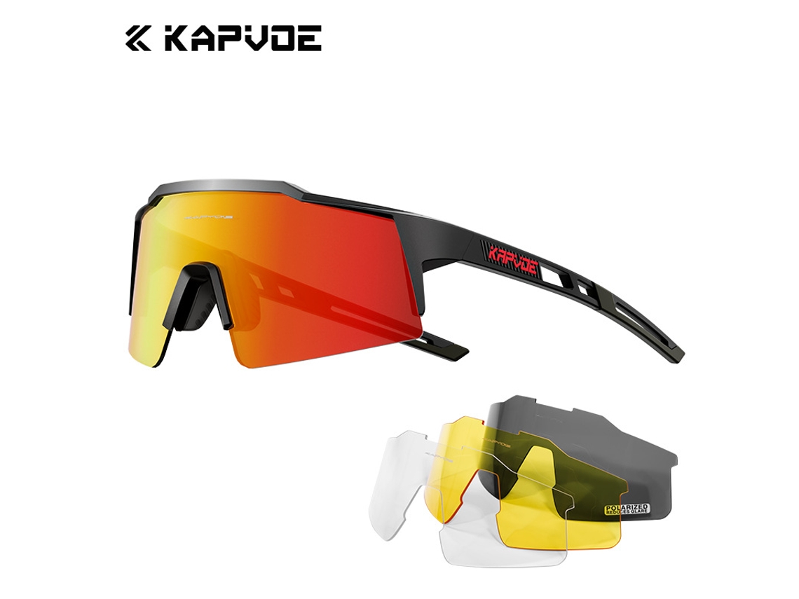 Juego De Cuatro Lentes Para Gafas De Ciclismo, Gafas Cortavientos Para Bicicleta, Bicicleta De Carretera