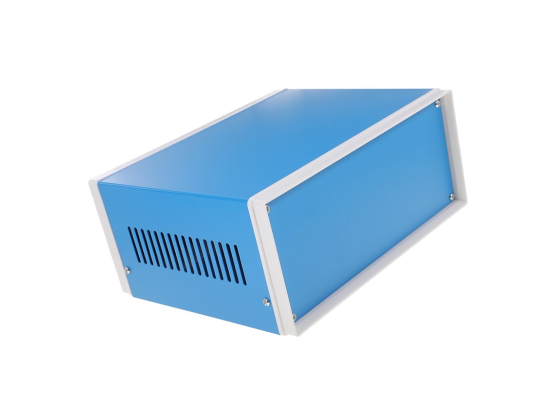 Caja De Conexiones Electrónicas Metálica Impermeable, Carcasa Portátil Para Proyectos.