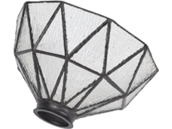 Portalámparas Colgante De Cristal, Protector De Jaula Para Lámpara Colgante, Accesorio Para Bombilla