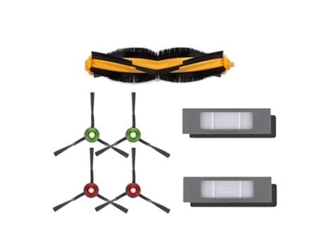 Escova lateral filtro hepa para ecovacs deebot ozmo t8 n8pro t9aivi robô