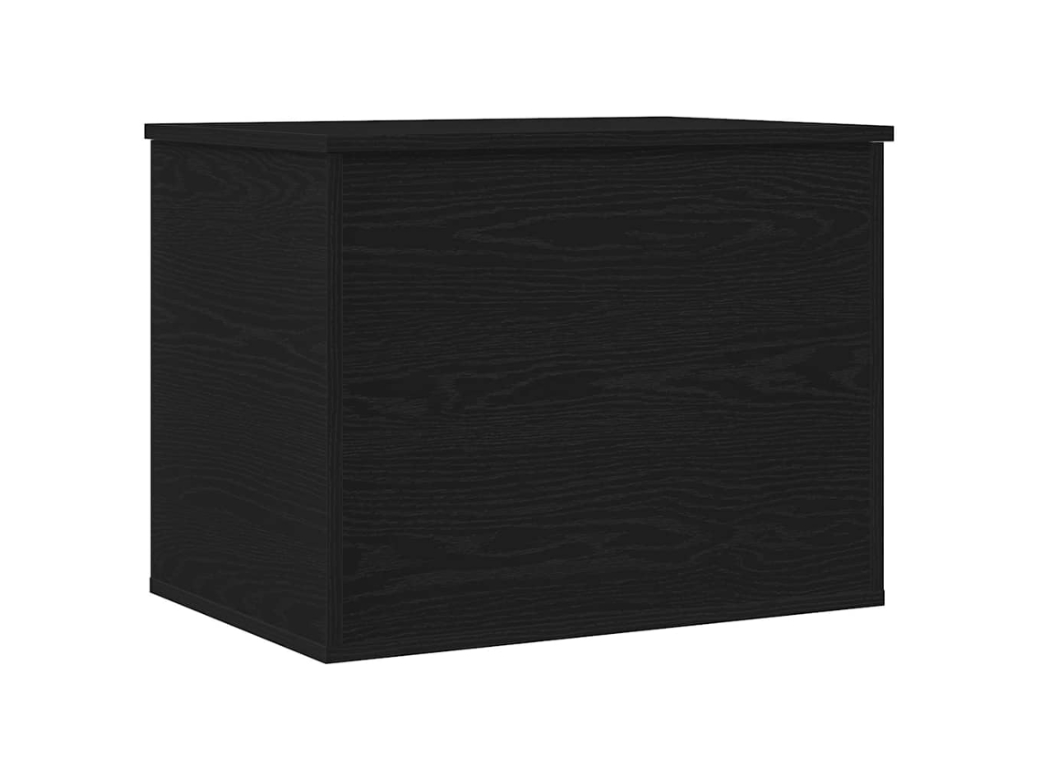 Caja de almacenamiento de roble negro 60 x 42 x 46 cm MAISON EXCLUSIVE