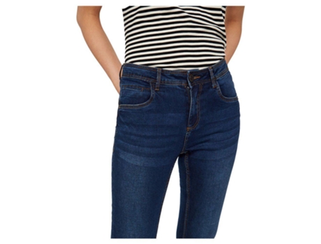 Noisy May Jeans Jen Normal Waist Slim Straight Shaper Vi048Db