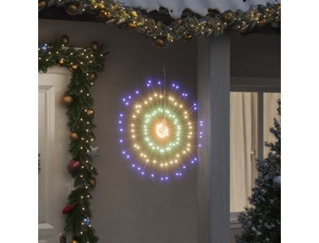 Luces de Navidad VIDAXL Estrellas Led Colores Multicolor (17 cm)