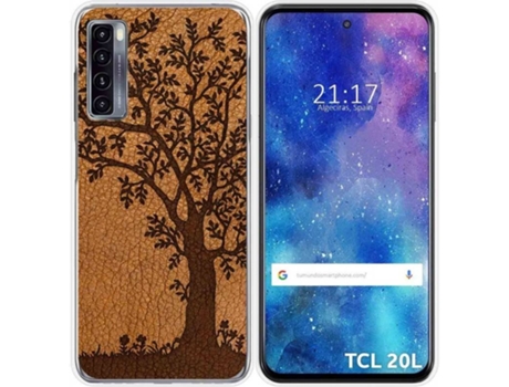 Carcasa TCL 20L / 20L+ TUMUNDOSMARTPHONE Cuero 03 Multicolor